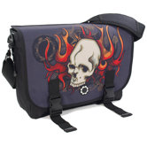 Graphic Design Messenger Diaper Bag
