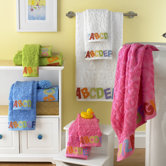 Bambini ABC 6 Piece Towel Set