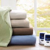 Micro Fleece Heated Blanket