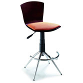 Barstool 52 Adjustable Barstool in Walnut