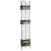 52 DVD/Blu Ray Multimedia Nestable Wire Rack