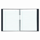 Exec Wirebound Notebook, College/Margin Rule, 8-1/2x11, 200 Sheets