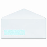 Poly-Klear Single Window Envelopes, Privacy Tint, #10, White, 500/box