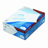 Dubl-Vue Poly-Klear Double Window Envelope/Tint,#8-5/8,White,500/bx