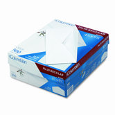 Gummed Flap Business Envelope, V-Flap, #10, White, 500/box