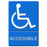 Ada Sign Wheelchair Accessible