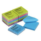 Sticky Note Pads, 3 x 3, Assorted Pastel, 100 Sheets