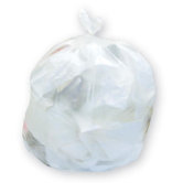 Commercial Can Liner 56-Gallon, 12 Micron in Clear