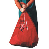 Health Care Low-Density Super Grade Liner 10-Gallon in Red