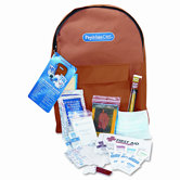 Emergency Preparedness First Aid Backpack, 43 Pieces