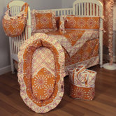 Burst Tangerine Crib Bedding Collection