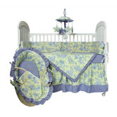 Crib Bedding Collection in Etoile Lime