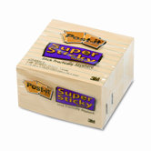 Super Sticky Note Pad, 4 X 4, Lined, 6 Pack