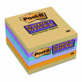 Super Sticky Jewel Pop Note Pad, 6 Pack