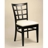 Lattice Back Side Chair