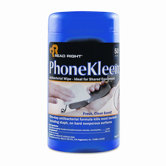 Phone Clean Wet Wipes, 50/Tub
