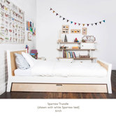 Sparrow Twin Bed with Optional Trundle