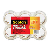 Moving and Storage Tape, 6 Rolls/Pack