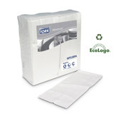 (2800 per Carton) Advanced Dinner 2-Ply White Napkins