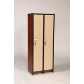 60" H Two Unit Laminate Locker