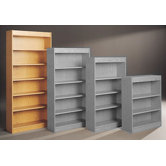 Library 82" H Six-Shelf Single Sided Bookcase