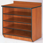 Illusions 36" H Base Shelf Cabinet without Doors
