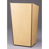 Mobile Podium / Lecturn with Hidden Casters