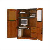 Illusions Teacher Computer Center with Locking Doors