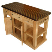 Cossatot Kitchen Island with Butch Block Top