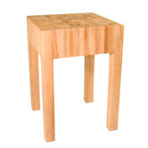 Fourche Creek Endgrain Prep Table with Butcher Block Top