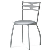 Paco Dining Chair in Satinated Aluminium