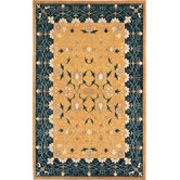 Harvest Moon Himalayan Sheep Floral Rug