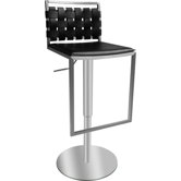 Sigma Leather Barstool