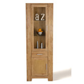 Vitrine "Zeus" mit 2 T&uuml;ren und 1 Schublade