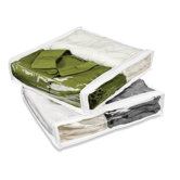 Two Pack of Storage Bag in White