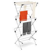 Three Tier Mesh Top Drying Rack in Navy blue
