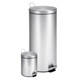 30 Liter Stainless Steel Step Trash Can