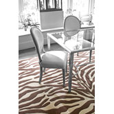 Tufted Zebra Rug