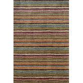Tufted Brindle Stripe Spice Rug