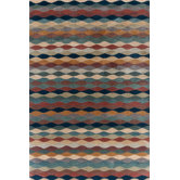Ripple Geometric Rug