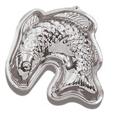 Non-Stick Curved Fish Mold