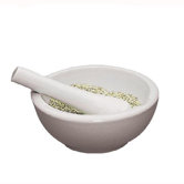 Porcelain Mortar and Pestle Set
