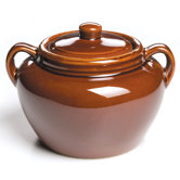Ceramic Oval Bean Pot