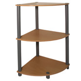 Multipurpose Corner Rack in Beech