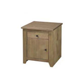 Havana 1 Drawer Bedside Table