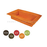 Rattan Wide Rim Serving Tray