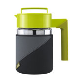 24 Oz Tea Maker with Jacket and Handle in Olive