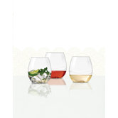 Swirl Wine and Cocktail Tumblers (Set of 24)