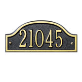 Admiral Petite Wall Address Plaque