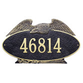 Eagle Oval Estate Wall Plaque